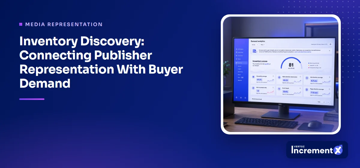 Inventory Discovery: Connecting Publisher Representation With Buyer Demand