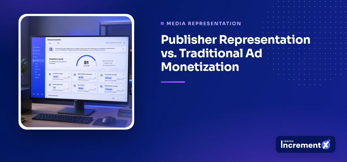 Publisher Representation vs. Traditional Ad Monetization