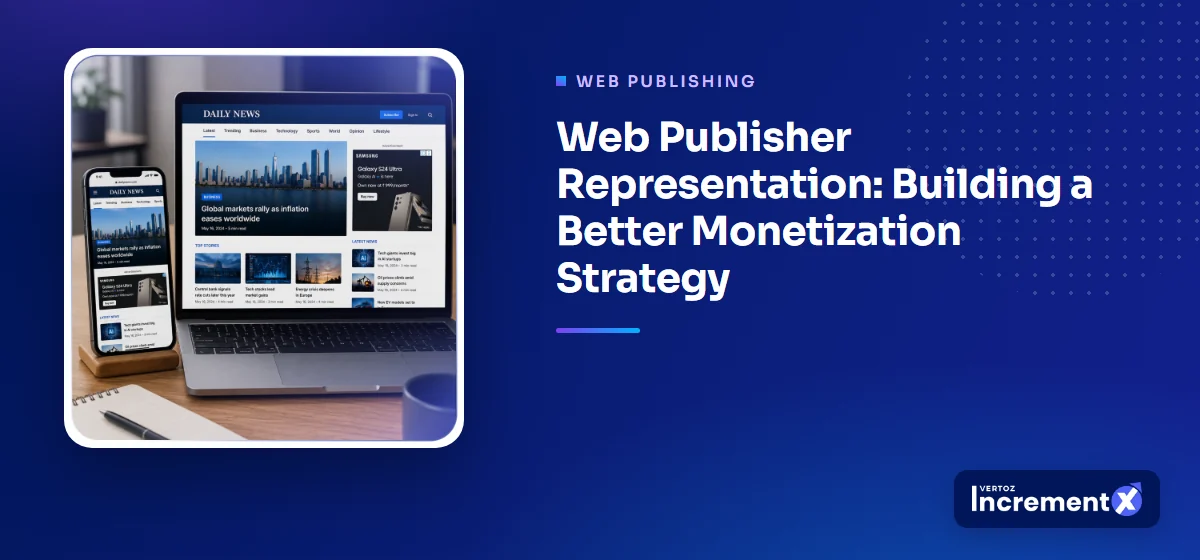 Web Publisher Representation: Building a Better Monetization Strategy